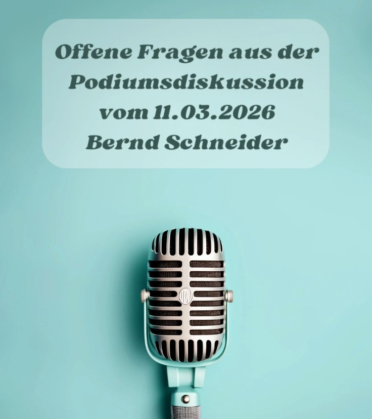 Video: Fragen aus der Podiumsdiskussion an Bernd Schneider